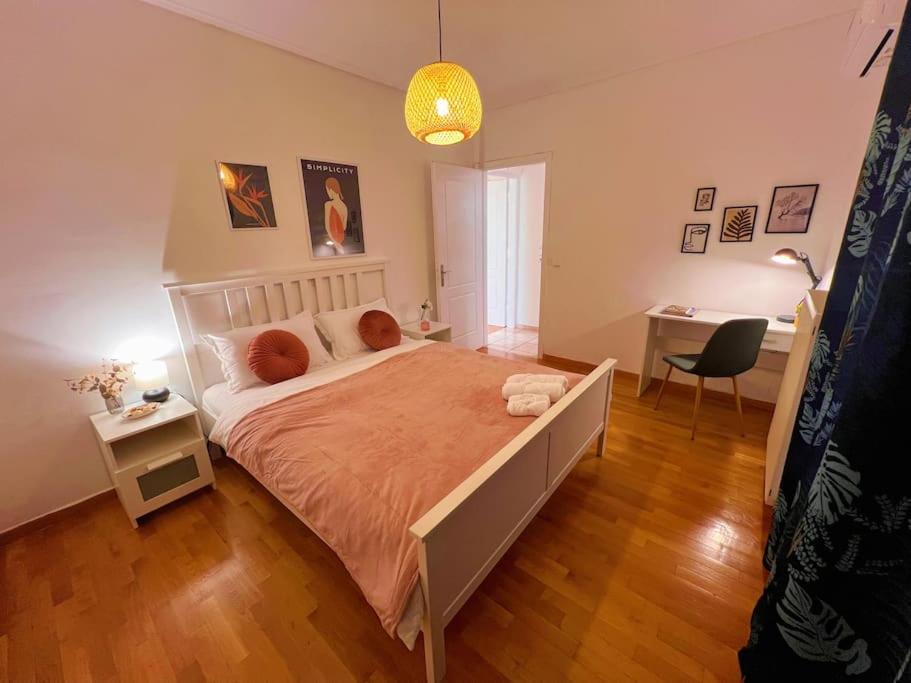 Cozy Fairytal Garden Apartment, Family Friendly, Free Parking, 15 Min To Airport Athènes Extérieur photo