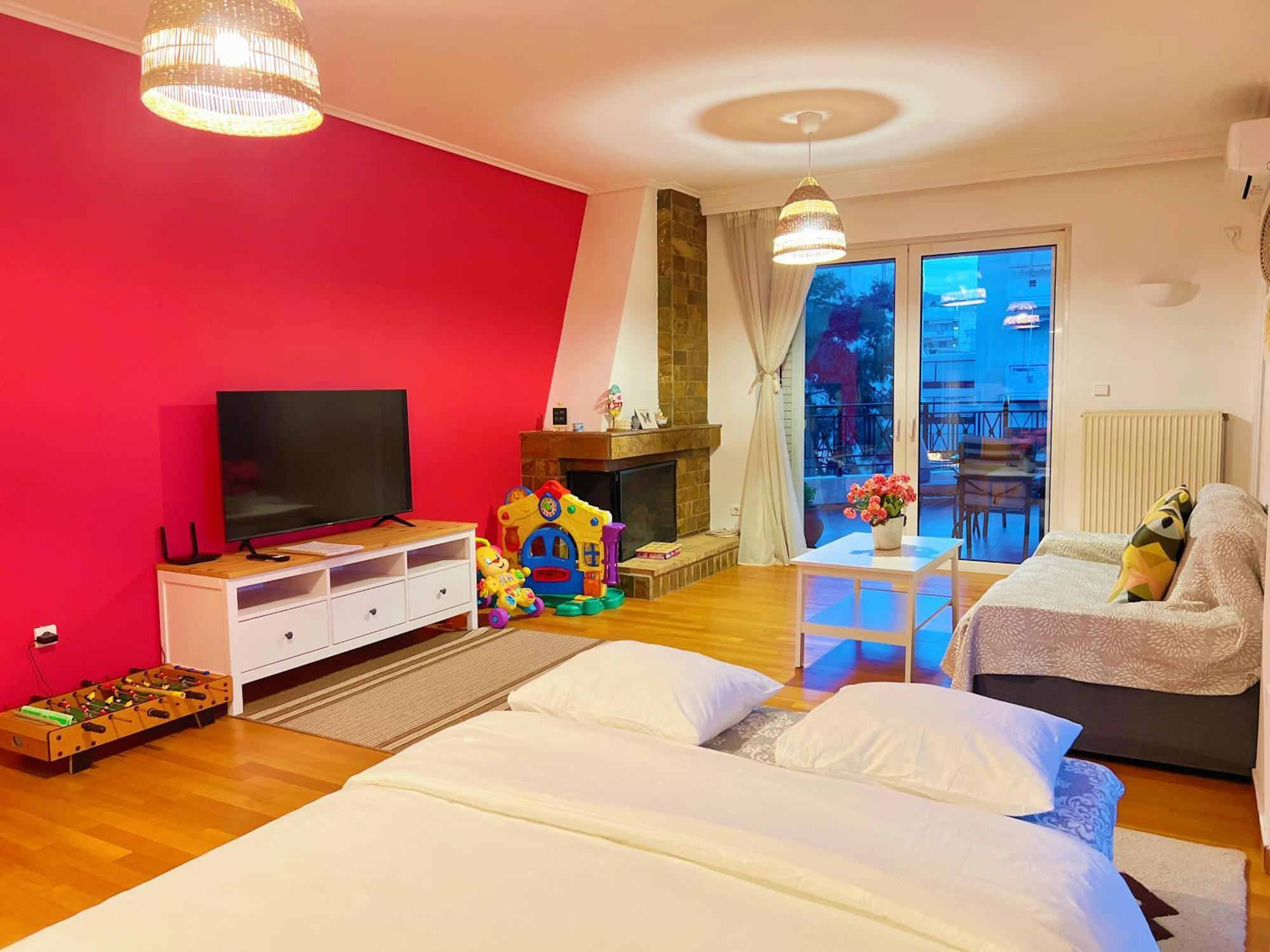 Cozy Fairytal Garden Apartment, Family Friendly, Free Parking, 15 Min To Airport Athènes Extérieur photo