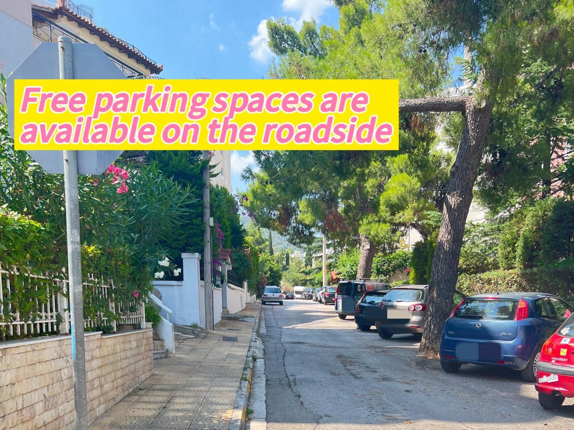 Cozy Fairytal Garden Apartment, Family Friendly, Free Parking, 15 Min To Airport Athènes Extérieur photo